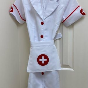 NURSE Halloween Costume large adult